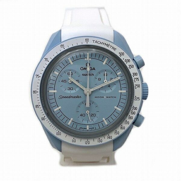 Omega Omega Omega × Swatch Speedmaster Plastic Quartz SO33L100 Size ONE SIZE - 1 Thumbnail