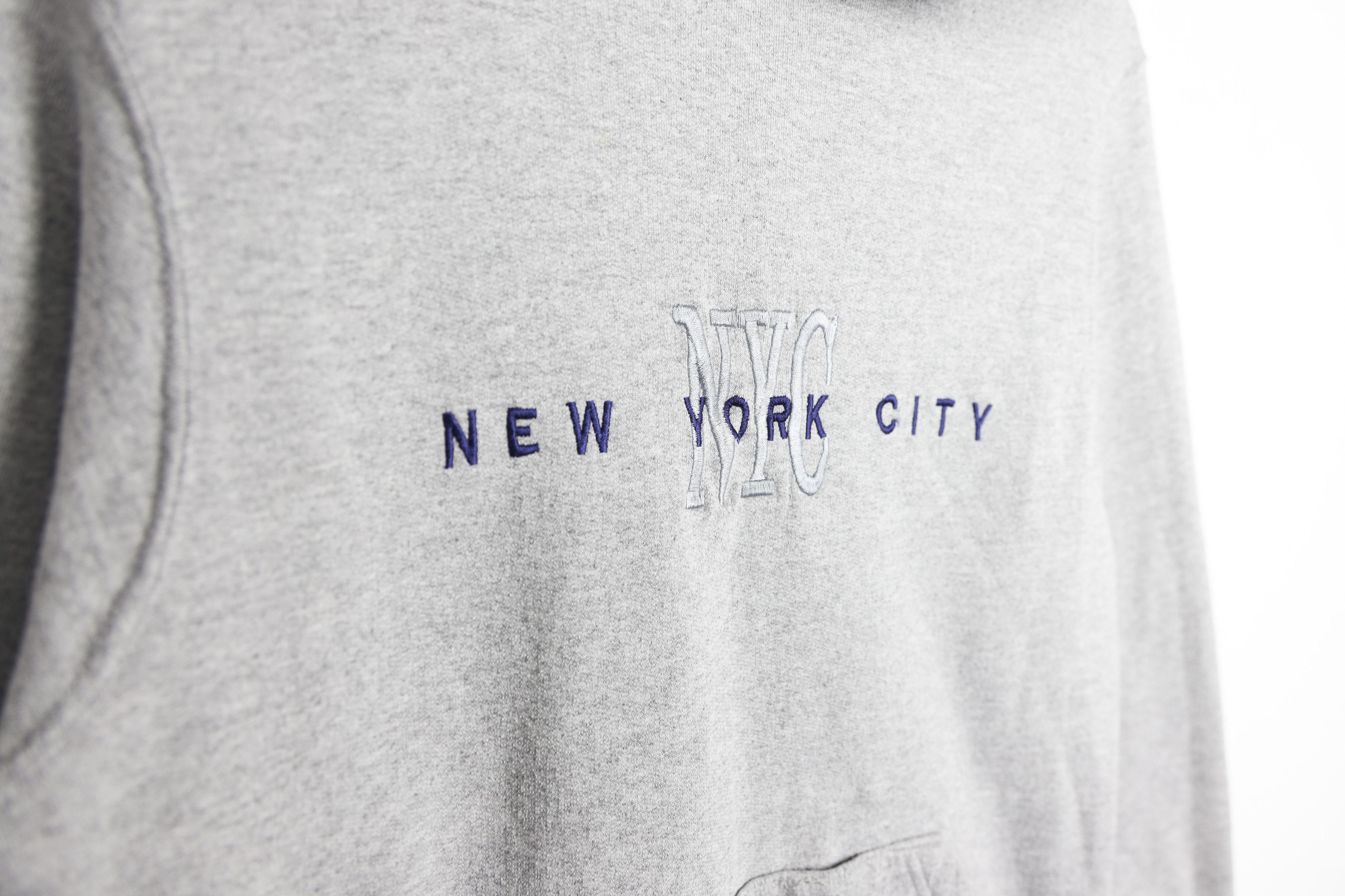 Vintage Vintage NYC New York City Embroidered Graphic Hoodie Size US XS / EU 42 / 0 - 5 Thumbnail