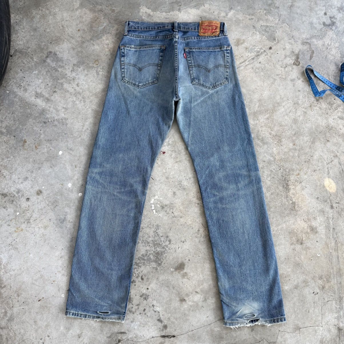Levi's W31 Levi's 505 Faded Mud Wash Denim Jean Pants Size US 31 - 1 Thumbnail