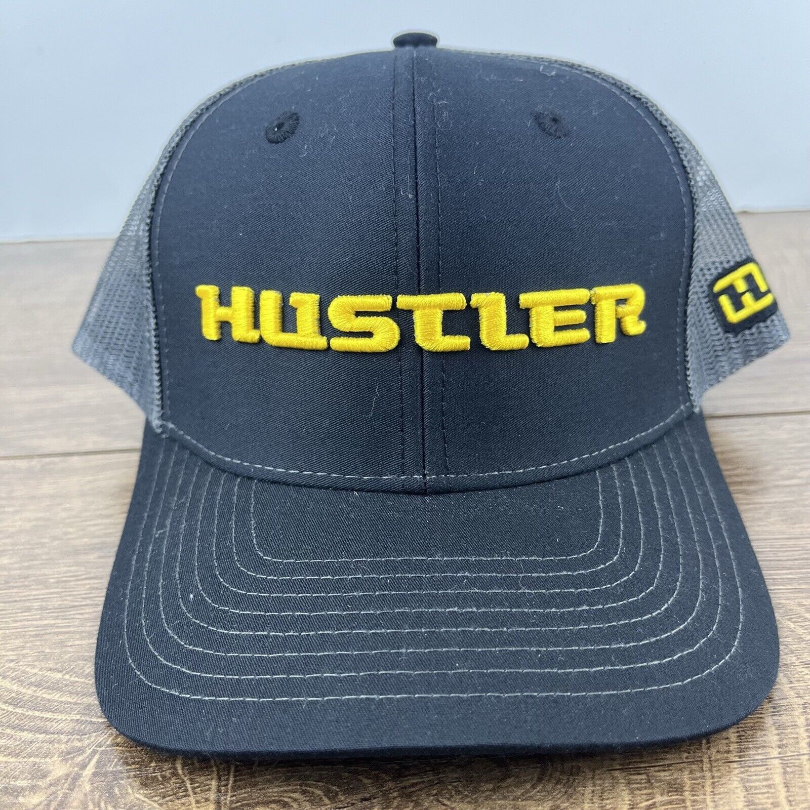 Other Hustler Snapback Hat Lazenby Equipment Black Adjustable Hat Size ONE SIZE - 3 Thumbnail