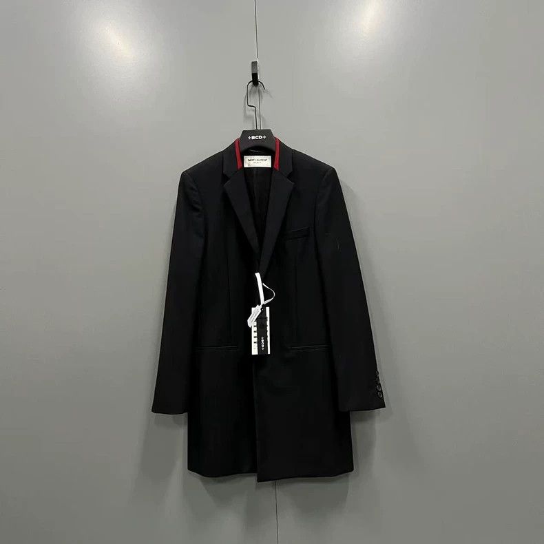 saint Laurent Black suit coat 2501-Nextarrow