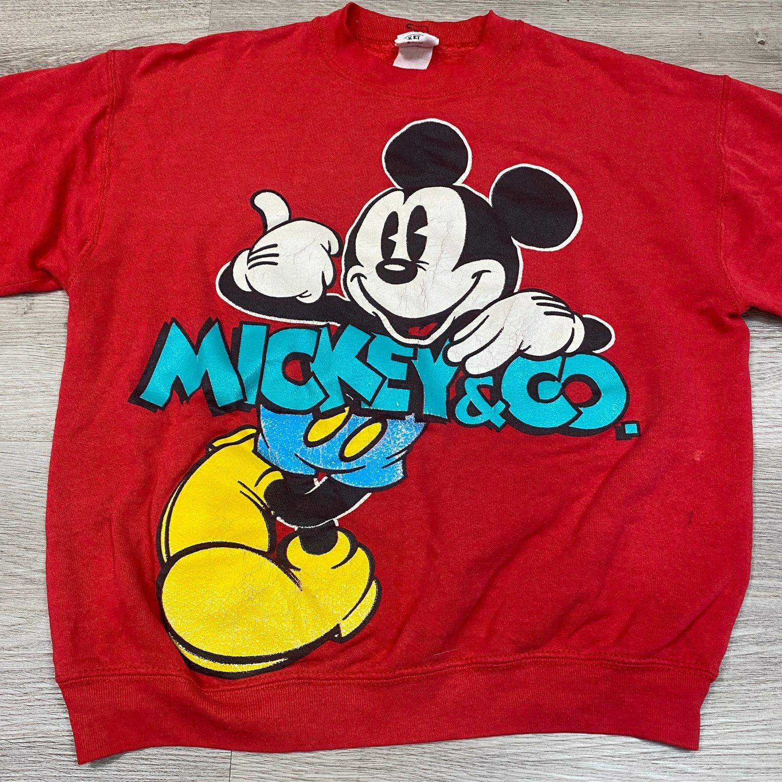 Disney × Vintage Vintage 90s Disney Mickey & Co Crew Sweatshirt Men's L Size US L / EU 52-54 / 3 - 2 Thumbnail
