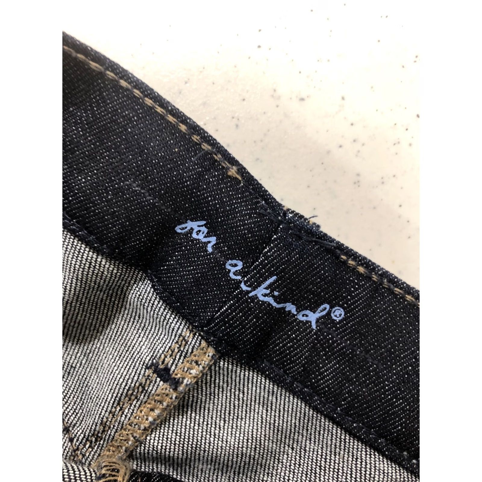 7 For All Mankind VINTAGE? No. 7 For All Mankind Denim Jean Skirt Blue 28 Cotton USA Womens Regular Skirt Short Flare Slit 32” Waist Size 28" / US 6 / IT 42 - 8 Thumbnail