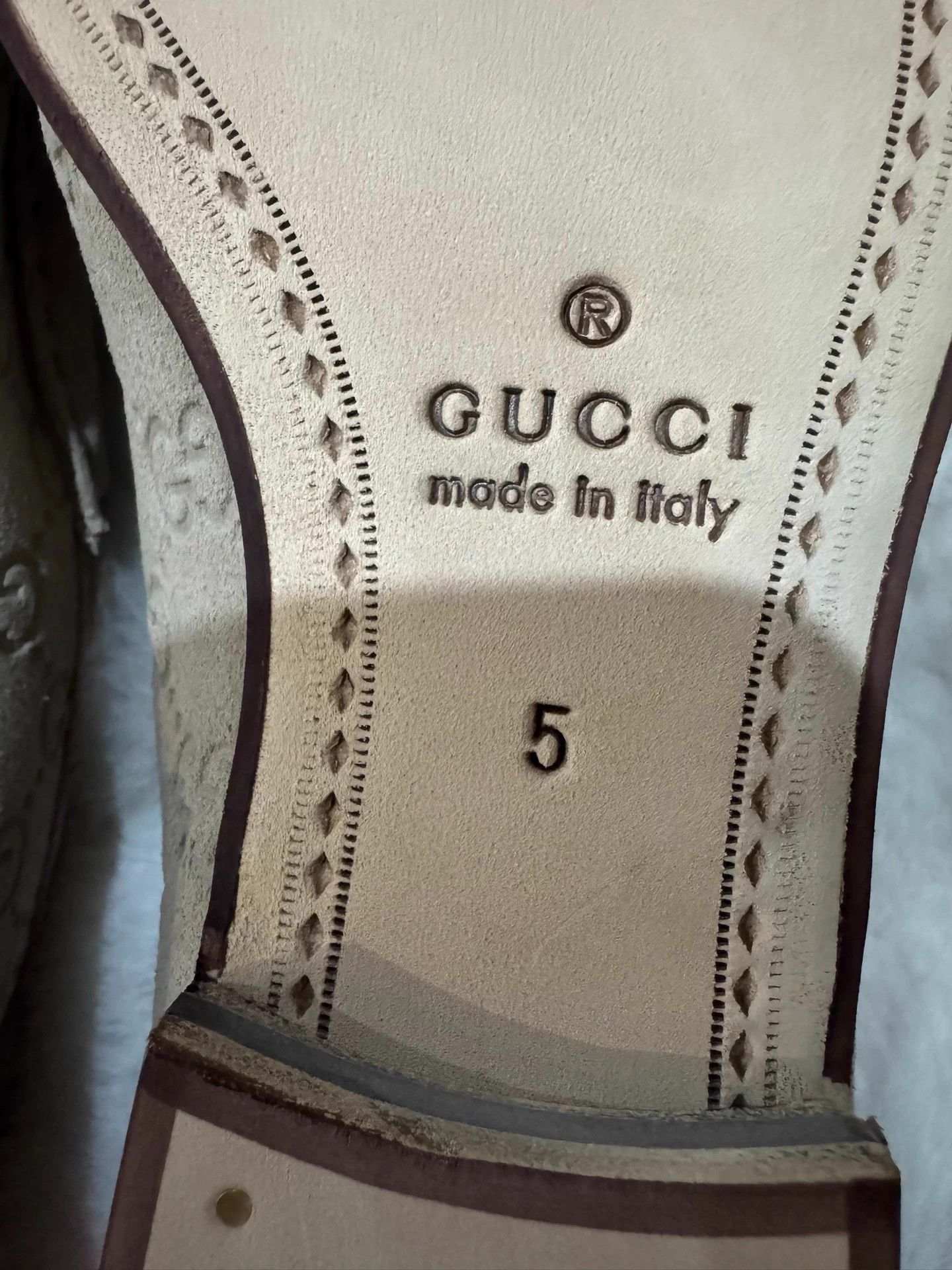 Gucci Gucci All Over Print Suede Loafer 39/5 Size US 7.5 / IT 37.5 - 8 Thumbnail