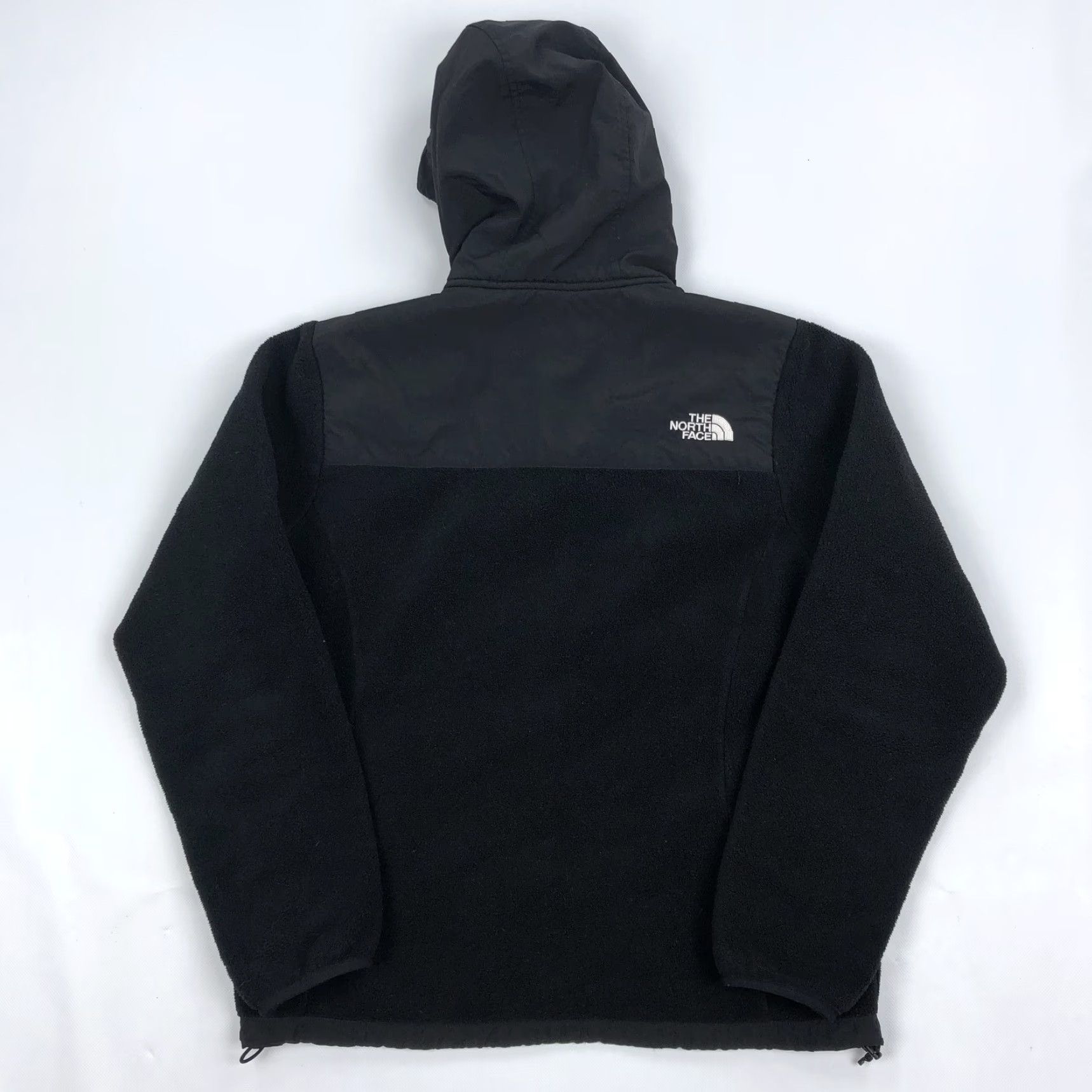 The North Face North Face Womens M Black Denali Polartec Hooded Full Zip Fleece Jacket Coat Size M / US 6-8 / IT 42-44 - 7 Thumbnail