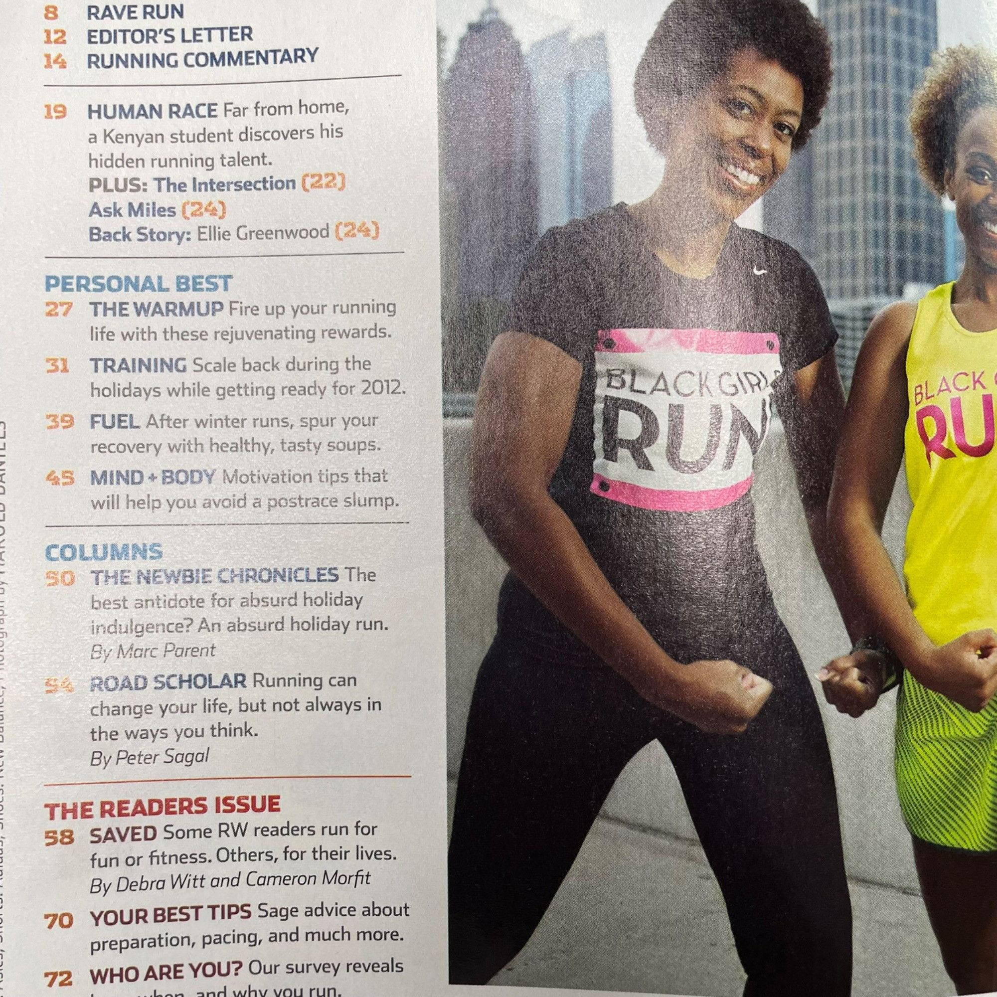 Other Runners World Magazine Special Readers Issue December 2011 F Size ONE SIZE - 3 Thumbnail