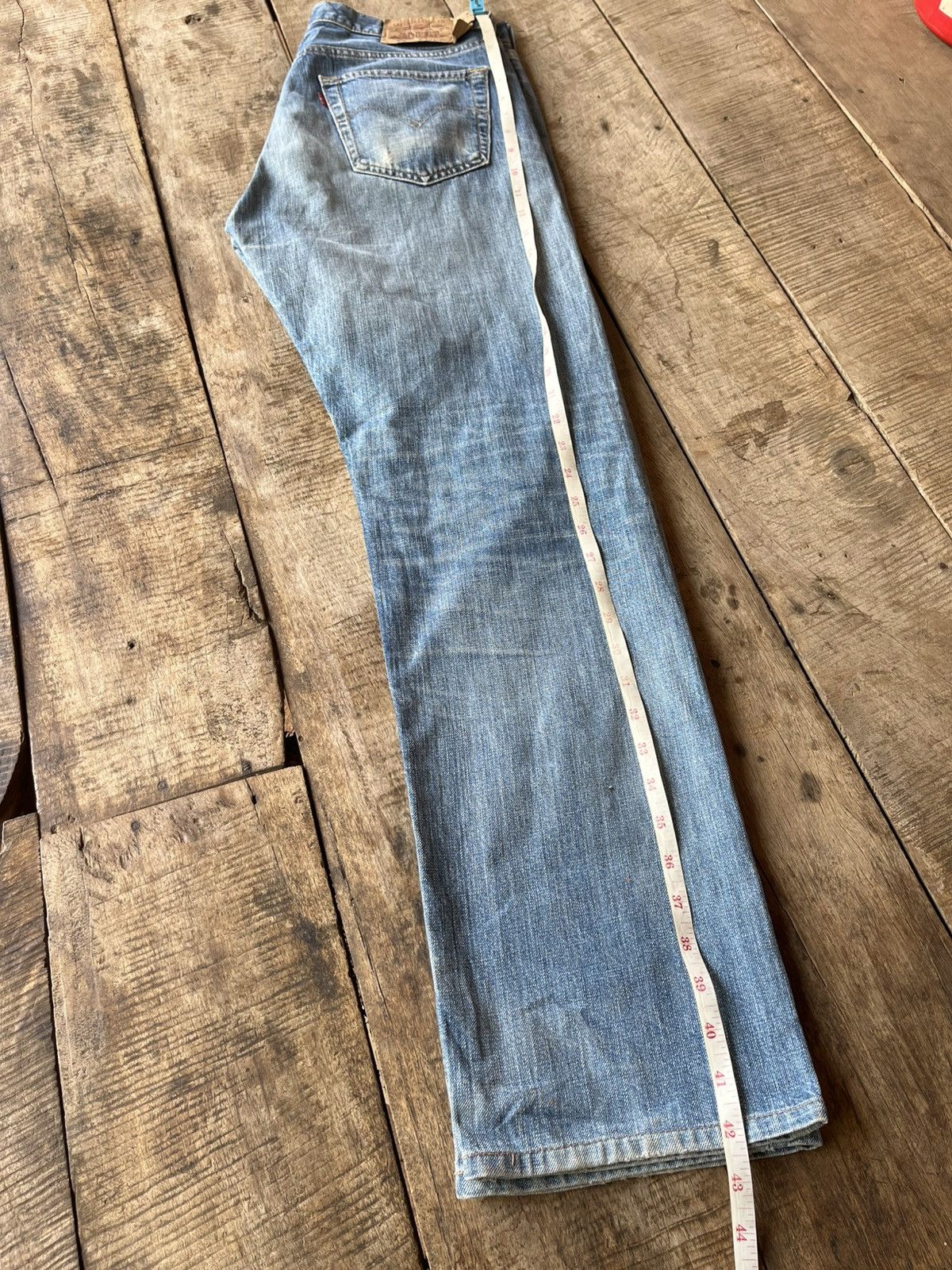 Vintage Thrashed Faded levi’s 501 grunge Size US 33 - 10 Thumbnail