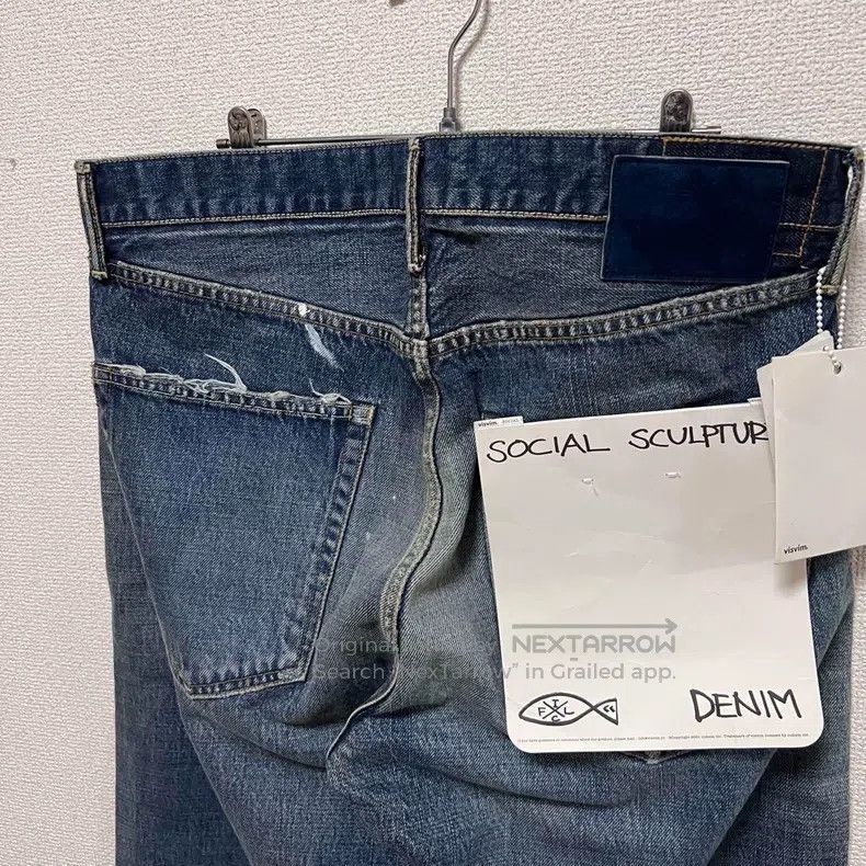 Visvim Visvim size W34L30 social sculpture denim pants Size US 34 / EU 50 - 6 Thumbnail