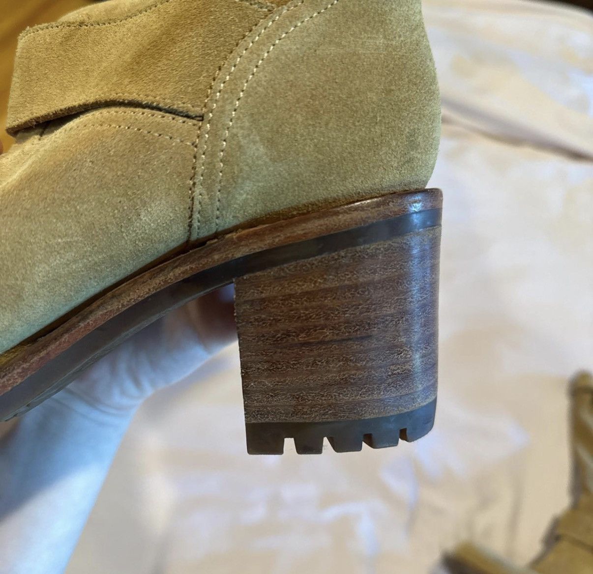 Other Freelance Tan Suede Boots Size US 8 / IT 38 - 4 Thumbnail