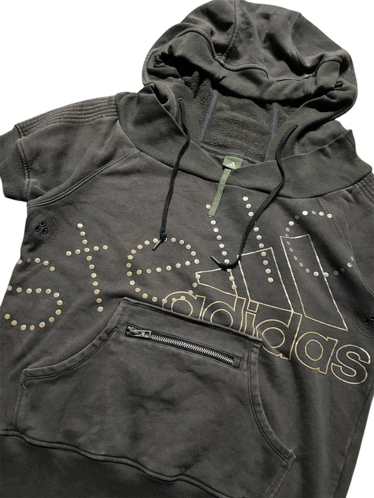 Adidas × Stella McCartney ❗️LAST CALL❗️Stella McCartney x Adidas 2005 Spellout Hoodie Size S / US 4 / IT 40 - 3 Thumbnail