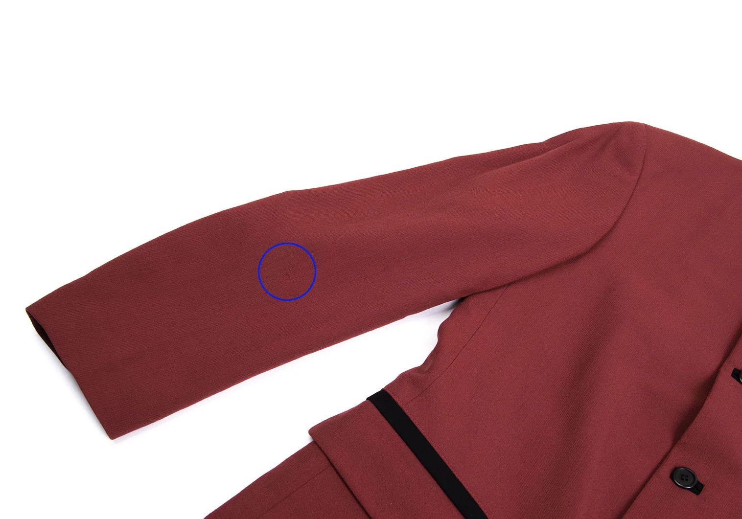 Jean Paul Gaultier Wool Mao Collar Jacket in Bordeaux Size 48 Size US M / EU 48-50 / 2 - 5 Thumbnail