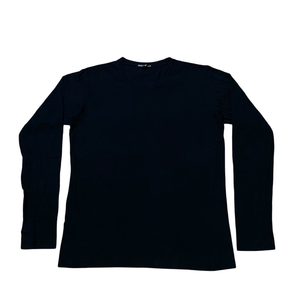 Designer × Issey Miyake × Japanese Brand Issey Miyake Long Sleeve Plain Tee Size US S / EU 44-46 / 1 - 1 Thumbnail
