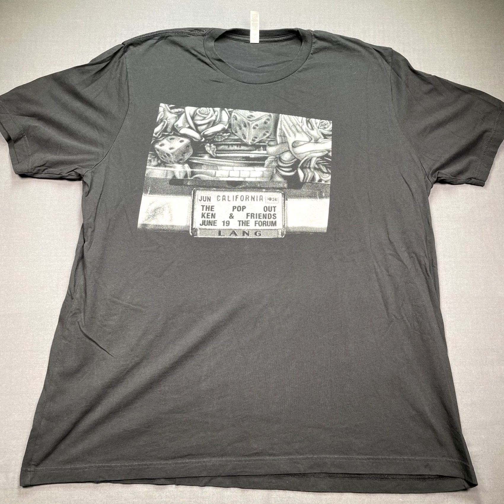 Vintage Kendrick Lamar Shirt Mens 3XL The Pop Out The Forum Not Like Us PARKING LOT TEE Hip-Hop Black Short Sleeve OKLama T-Shirt Size US XXL / EU 58 / 5 - 3 Thumbnail