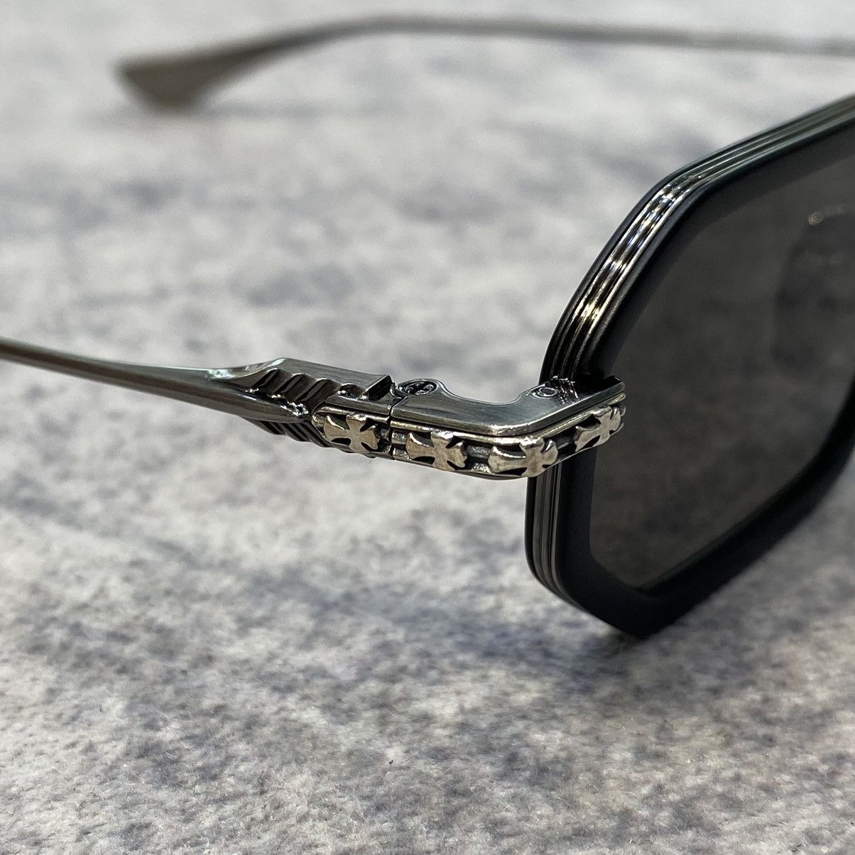 Chrome Hearts CHROME HEARTS STYLIDA MATTE BLACK/PEWTER - SUN Size ONE SIZE - 3 Thumbnail