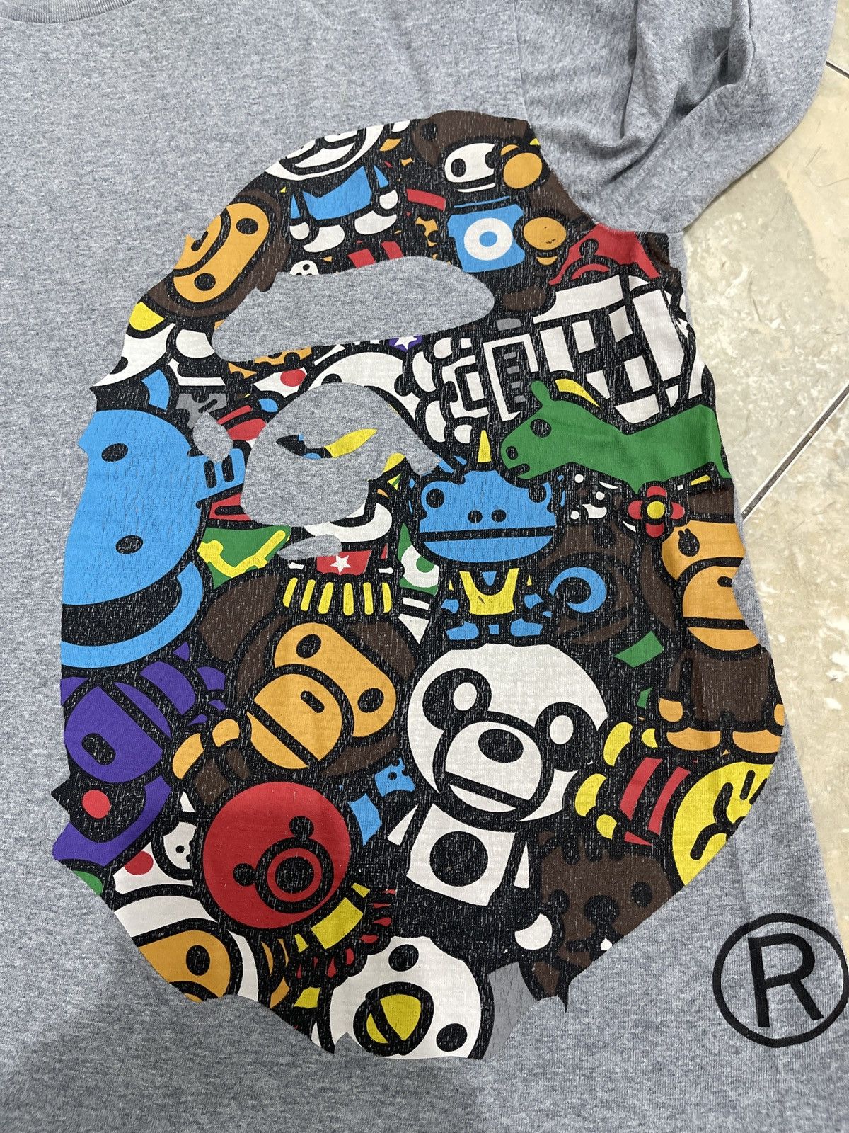 Bape Milo Side Big Ape Head Tee Size US XL / EU 56 / 4 - 3 Thumbnail