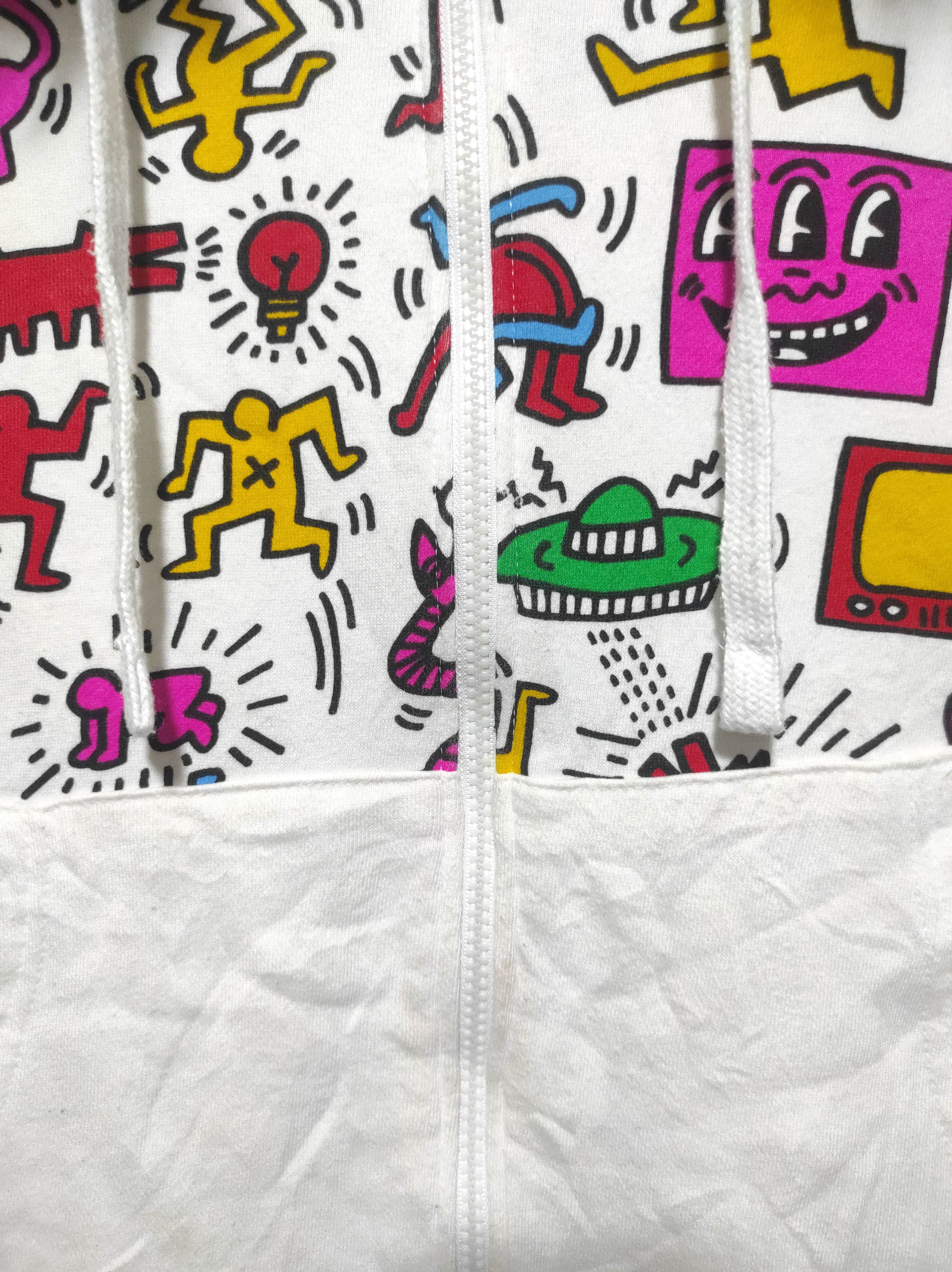 If Six Was Nine Big Bang x Keith Haring Zip Fur Hoodie if6was9 LGB style Size US M / EU 48-50 / 2 - 8 Thumbnail