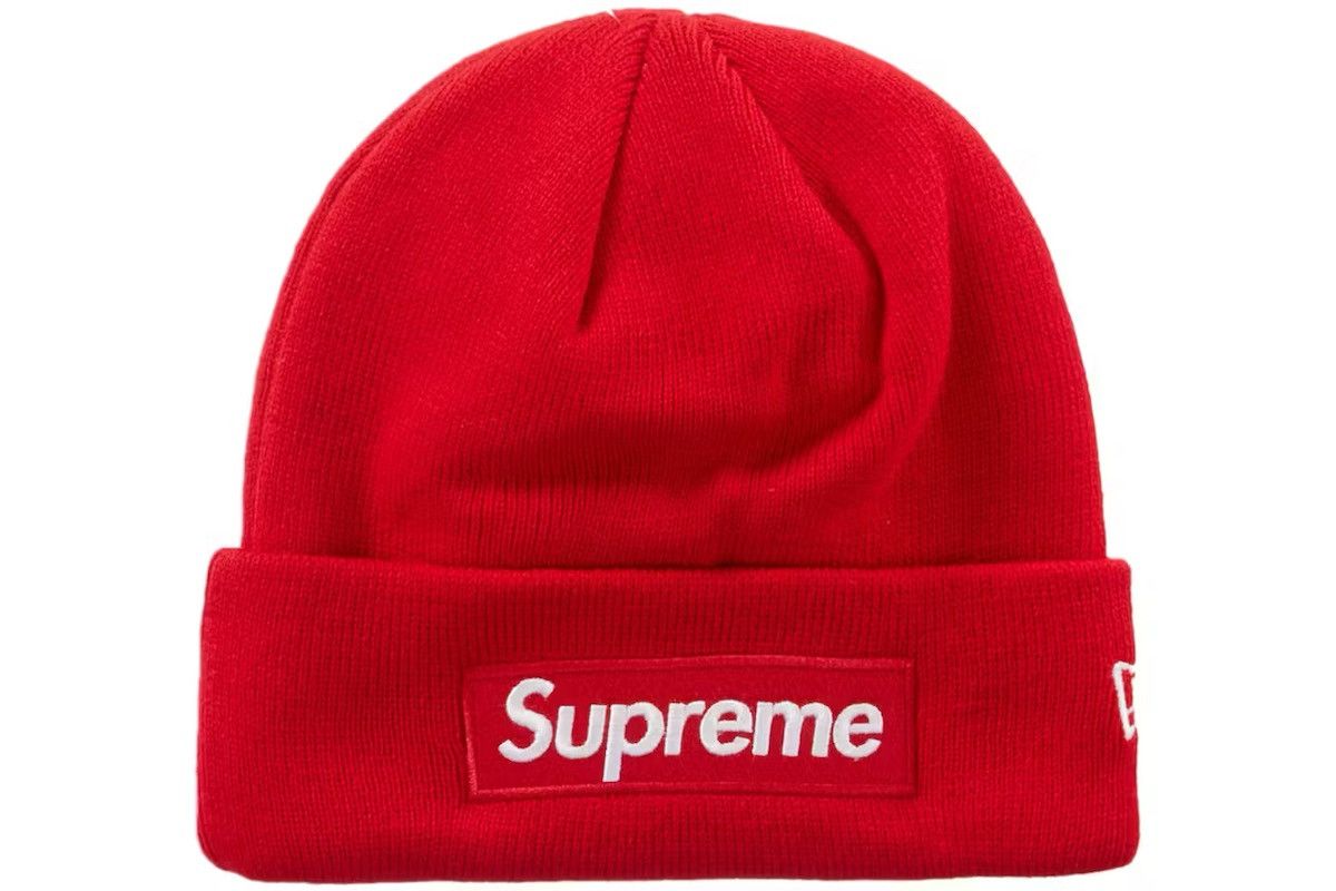 Supreme Supreme New Era Box Logo Red Beanie (FW23) Size ONE SIZE - 2 Thumbnail