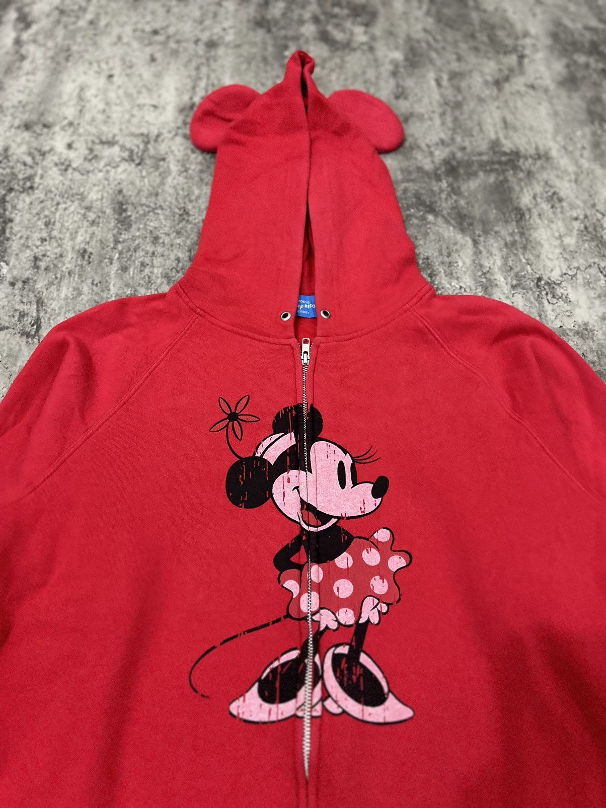 Disney × Japanese Brand × Mickey Mouse Disney Resort Tokyo Mini mouse Zip hoodie Size US L / EU 52-54 / 3 - 2 Thumbnail