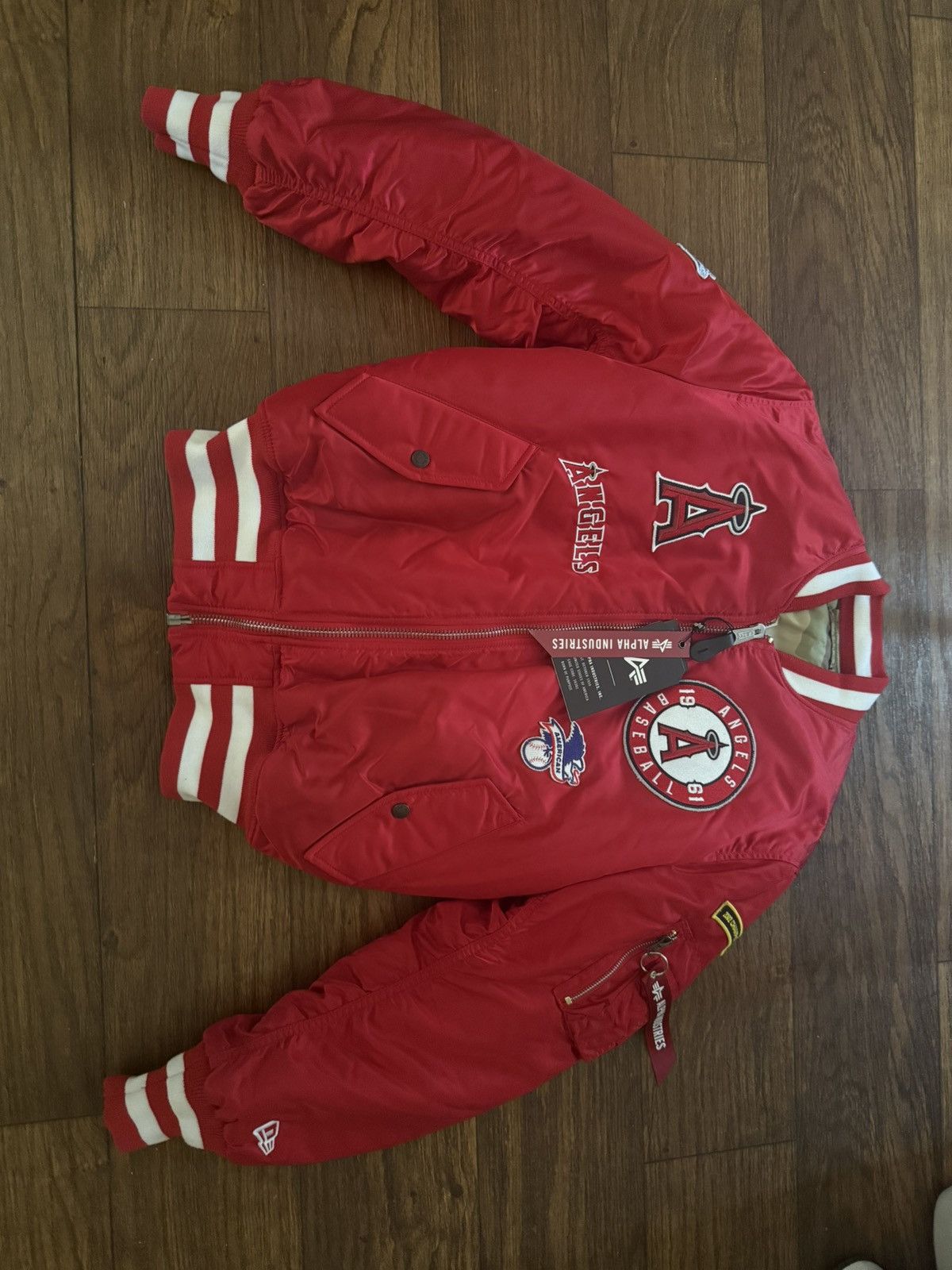 Alpha Industries Anaheim angels jacket Size US M / EU 48-50 / 2 - 2 Thumbnail