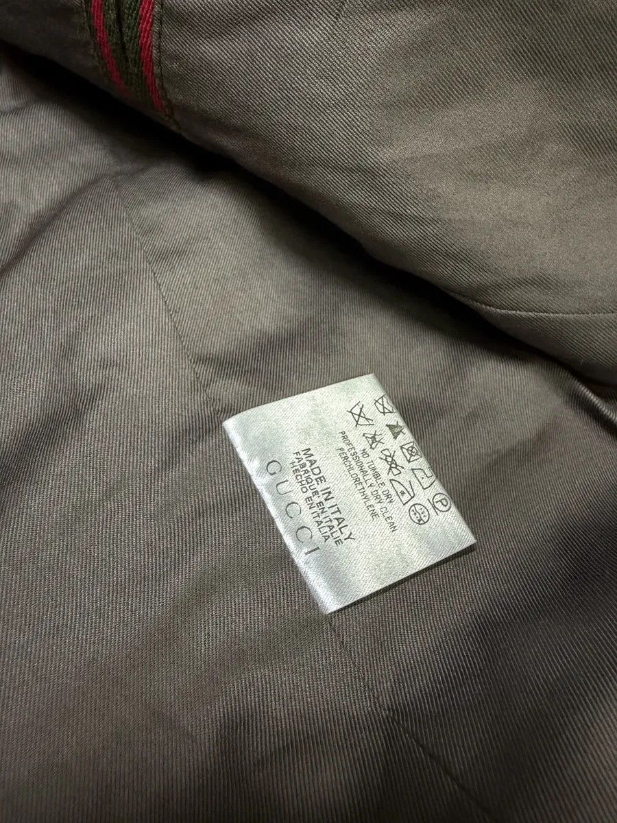 Gucci 2000s Gucci Dark Green Peacoat Jacket Size US M / EU 48-50 / 2 - 11 Thumbnail