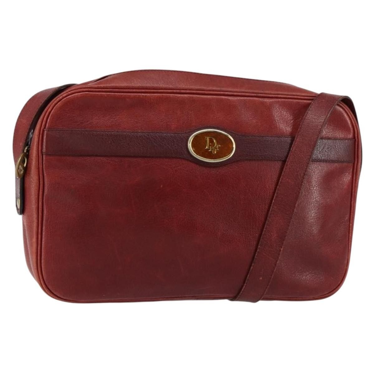 Dior Christian Dior Vintage Shoulder Bag Leather Size ONE SIZE - 1 Thumbnail