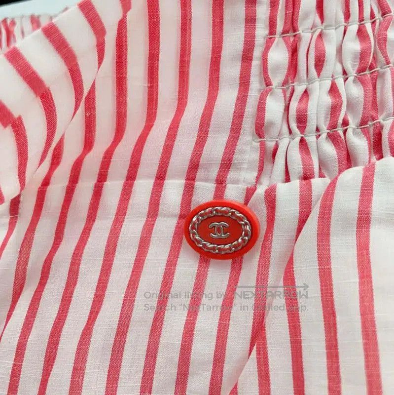 Chanel Chanel Striped Casual Pants for Women . Size 23" - 5 Thumbnail