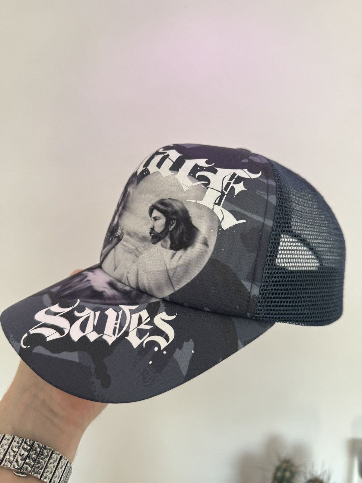 Palace Palace Saves Trucker Hat Size ONE SIZE - 2 Thumbnail