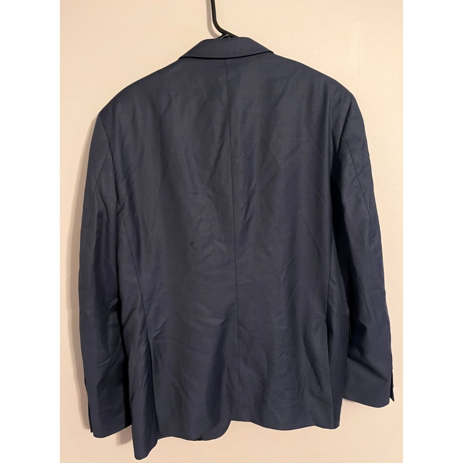 Peter Millar Peter Millar Navy Wool Suit Coat Jacket Blazer Men's 42R Union Made in Canada Size 42R - 3 Thumbnail