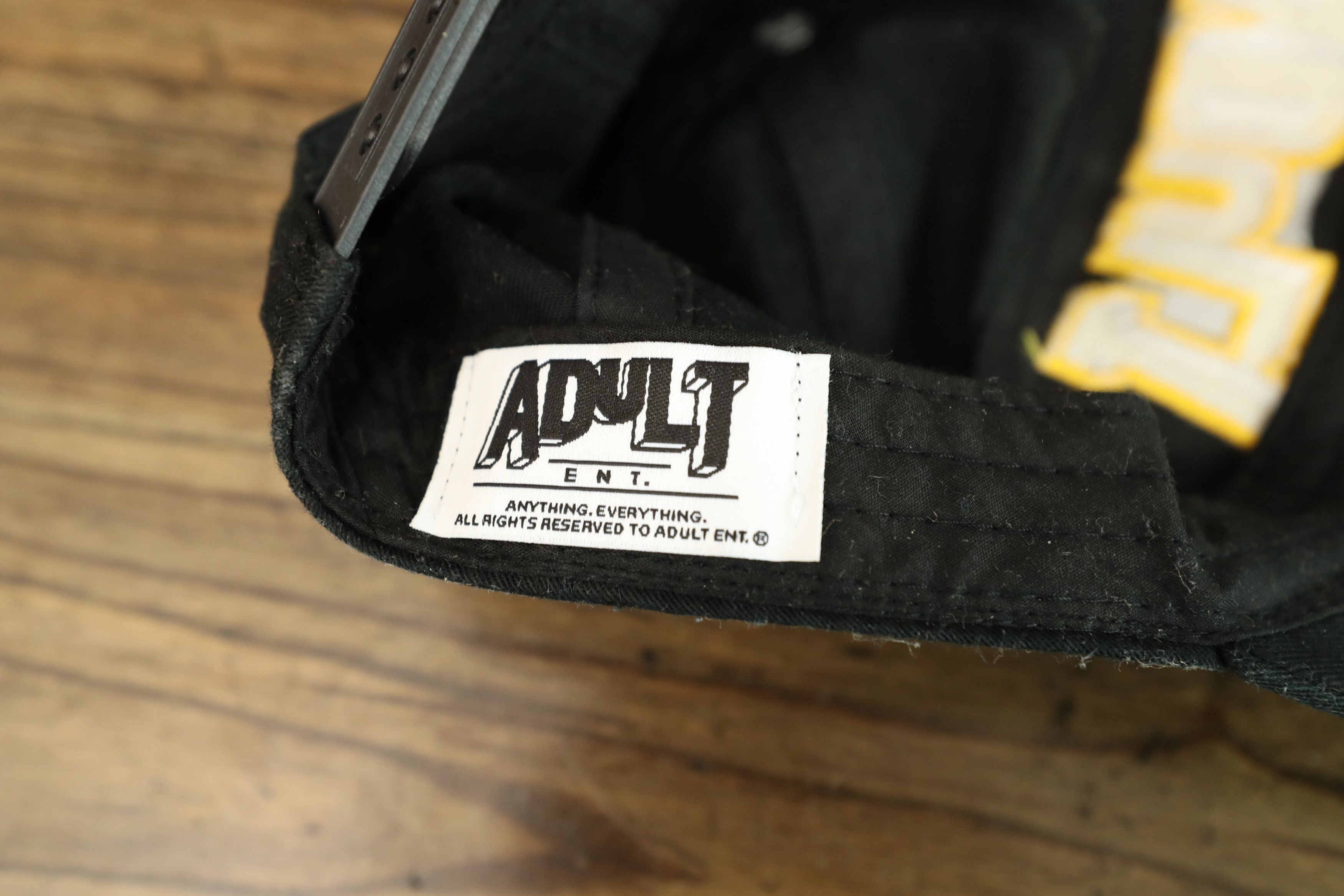 Other Adult Entertainment Director's Cap (Black & Yella) (OS) Size ONE SIZE - 6 Thumbnail