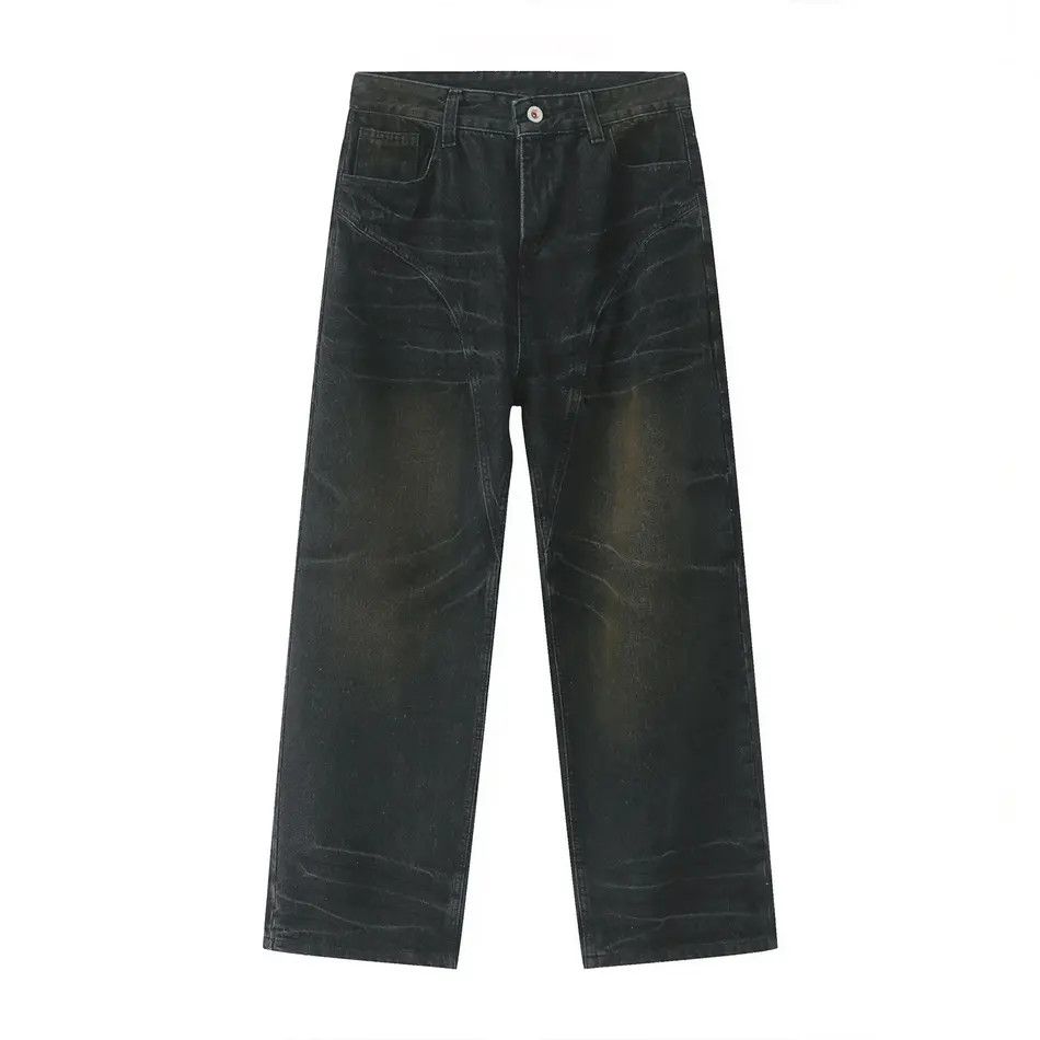 Japanese Brand Gradient Baggy Denim Size US 32 / EU 48 - 5 Thumbnail