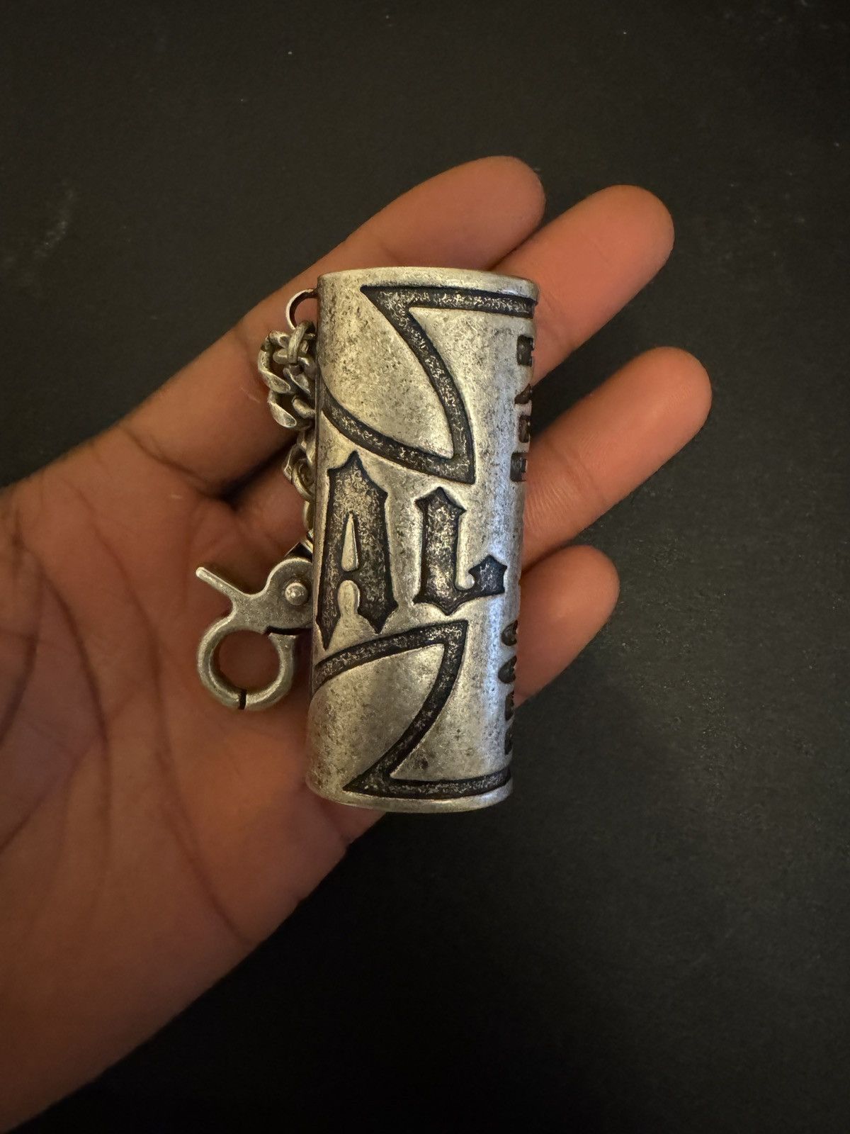 Alice moto couture lighter keychain