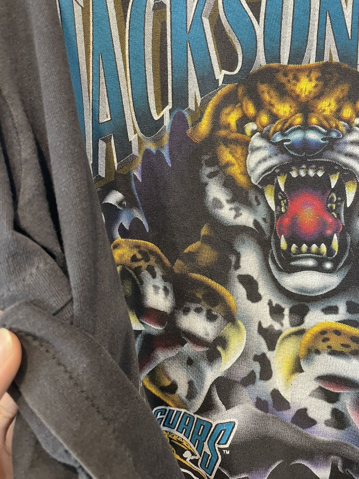 Vintage Vintage Jacksonville Jaguars NFL Salem Sportswear Shirt Size US L / EU 52-54 / 3 - 6 Thumbnail