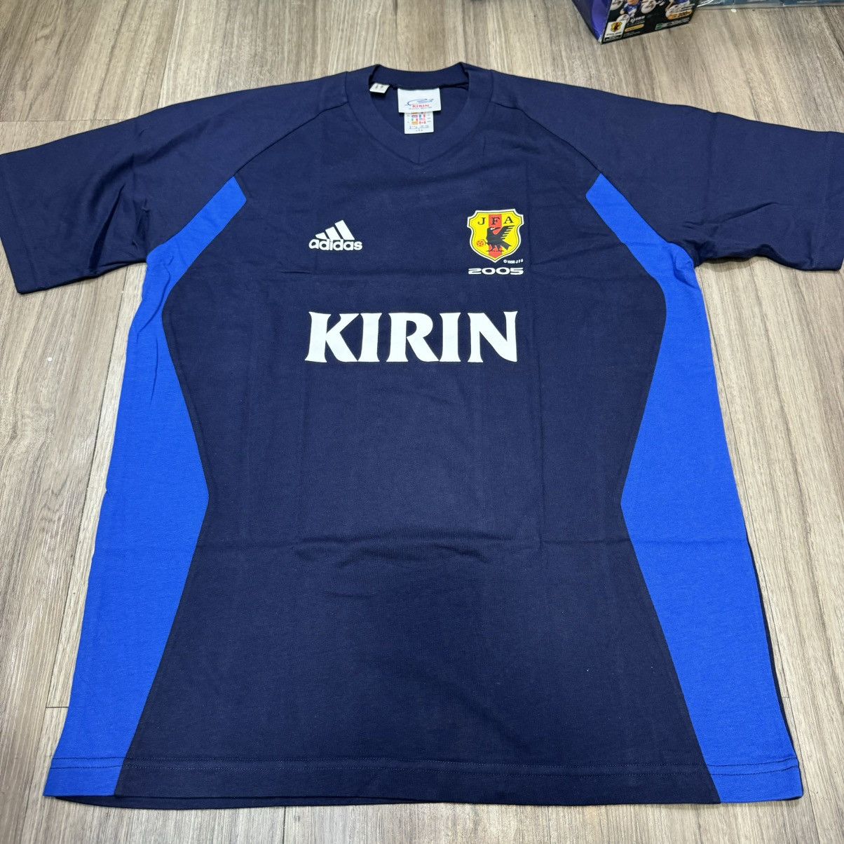 Adidas × Japanese Brand Japan 2005 Adidas soccer tee Size US L / EU 52-54 / 3 - 1 Thumbnail