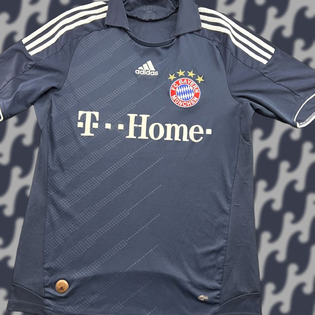 Adidas adidas Bayern Munich Away Jersey Football Mens Small Blue Shirt Size US S / EU 44-46 / 1 - 1 Thumbnail