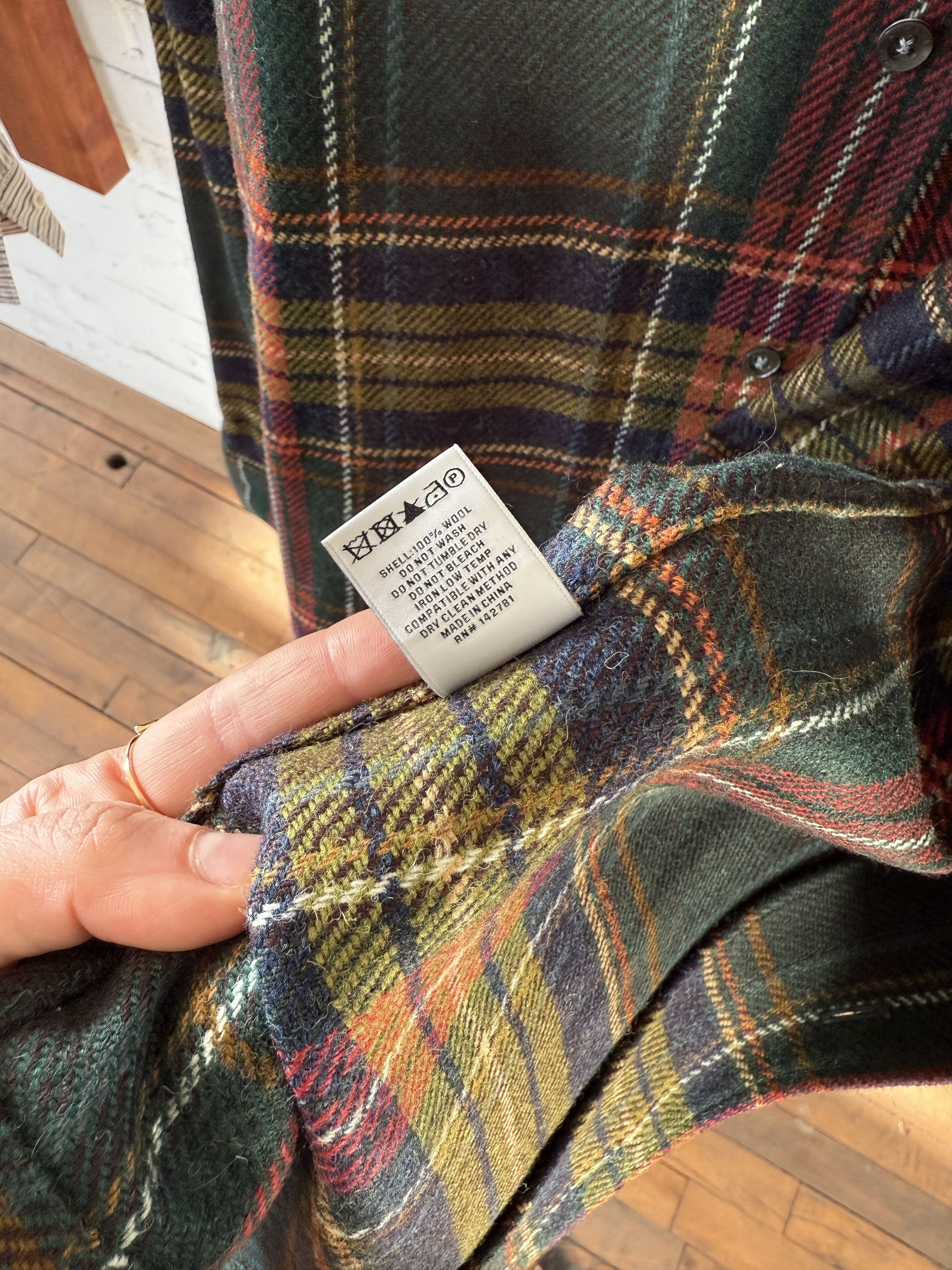 Aime Leon Dore wool flannel camp collar shirt Size US XS / EU 42 / 0 - 5 Thumbnail