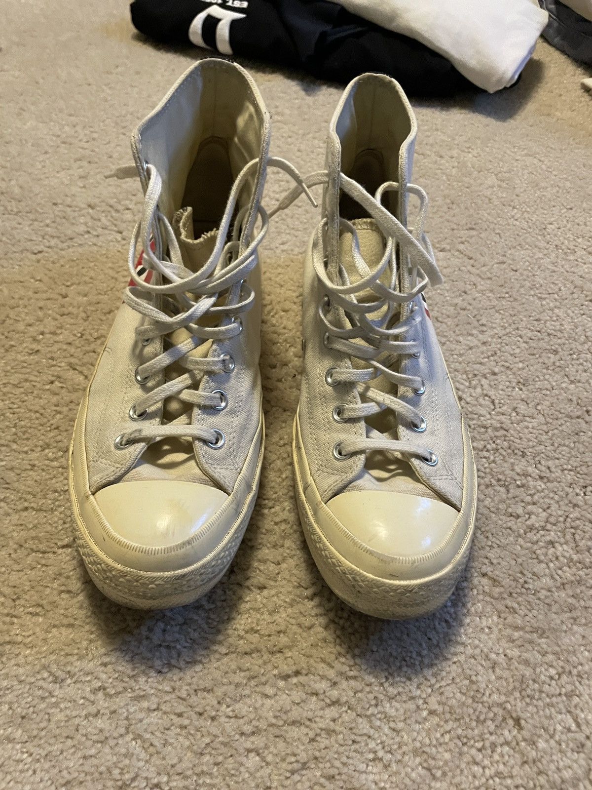 Comme des Garcons × Converse White CDG Converse Size US 11 / EU 44 - 3 Thumbnail