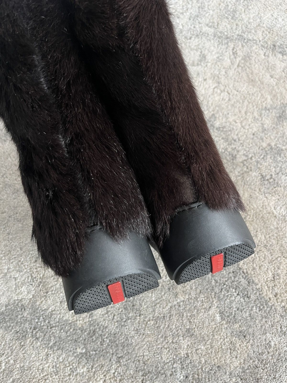 Prada Prada F/W98 fur boots Size US 7 / IT 37 - 5 Thumbnail