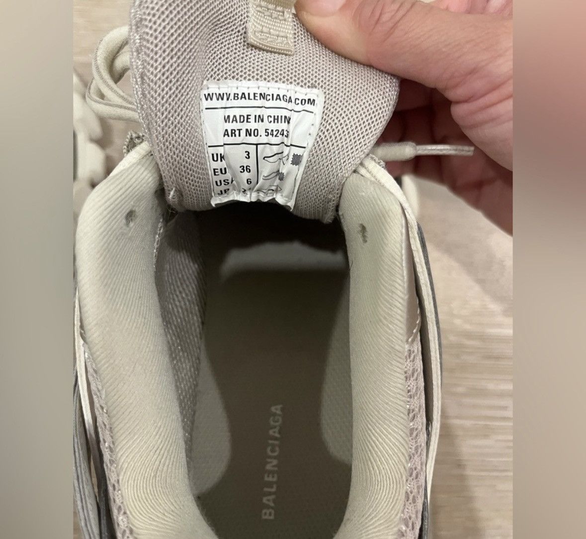 Balenciaga Balenciaga track runner 36 Size US 6 / IT 36 - 4 Thumbnail