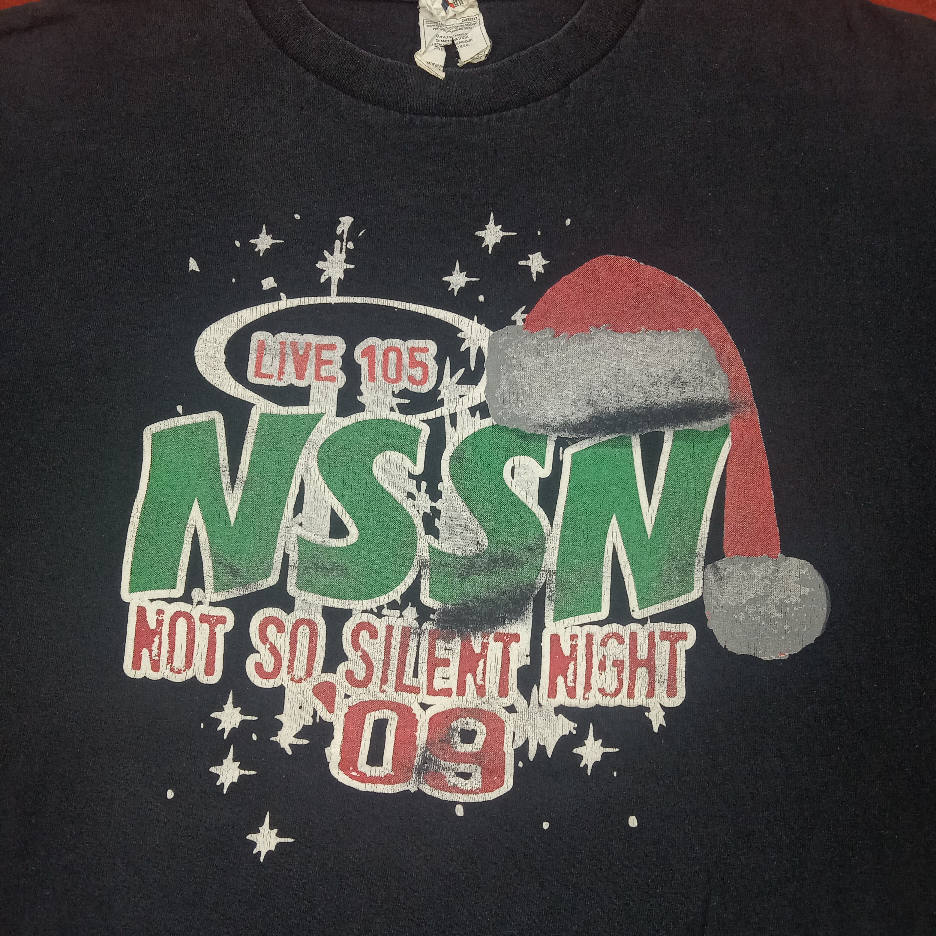 Band Tees × Vintage Muse Afi Band Not So Silent Night Music Festival Tshirt Size US L / EU 52-54 / 3 - 4 Thumbnail