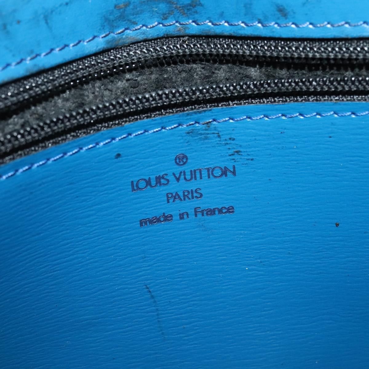 Louis Vuitton LOUIS VUITTON Epi Pochette Arche Shoulder Bag Blue M52575 Size ONE SIZE - 9 Thumbnail