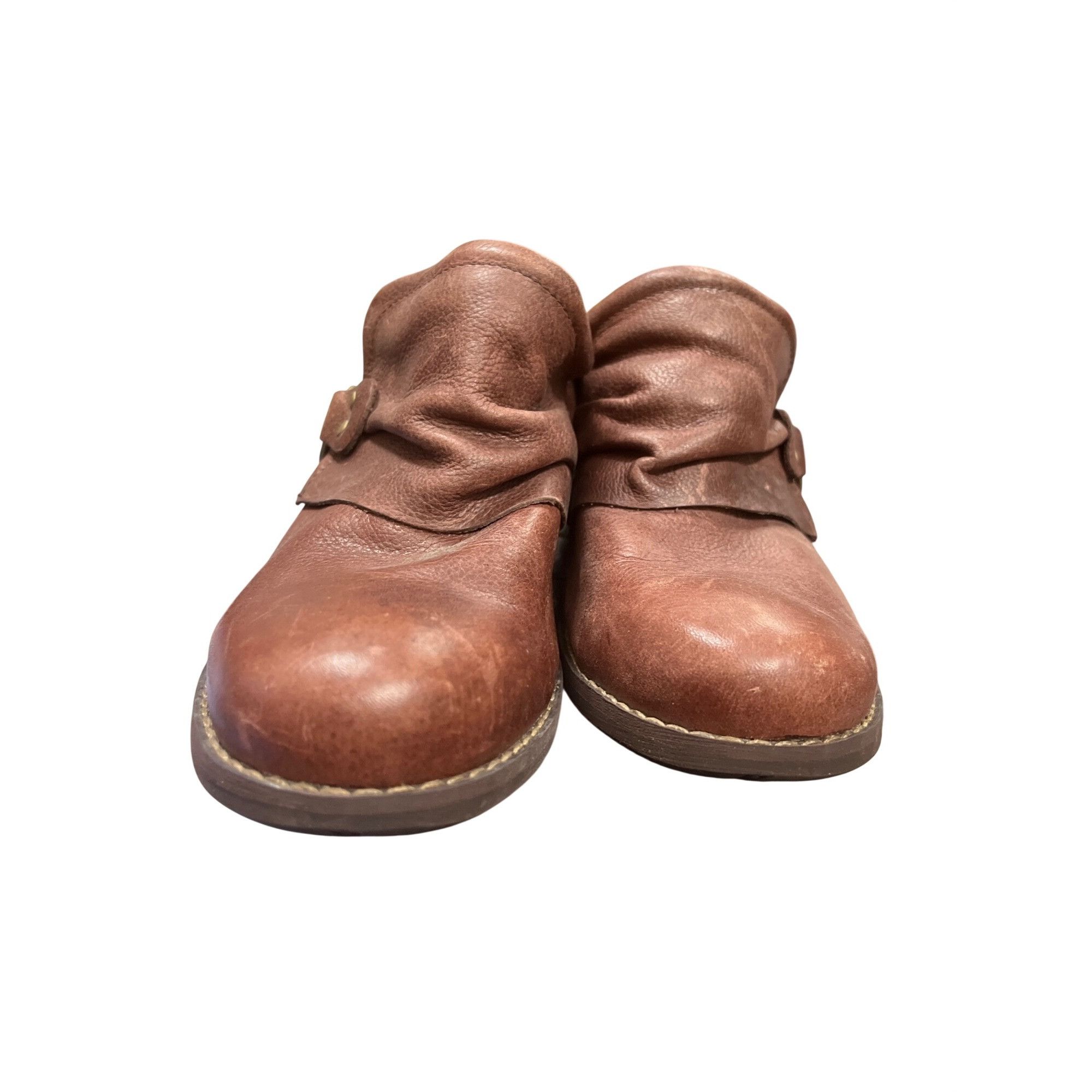 Merrell Merrell Chocolate wms brown leather mules clogs shoes sz 8 S Size US 8 / IT 38 - 10 Thumbnail