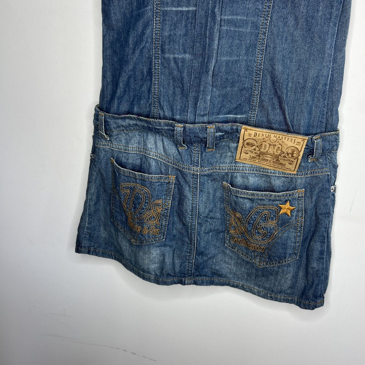 Dolce & Gabbana VINTAGE DOLCE & GABBANA DENIM DRESS SUIT Size M / US 6-8 / IT 42-44 - 7 Thumbnail