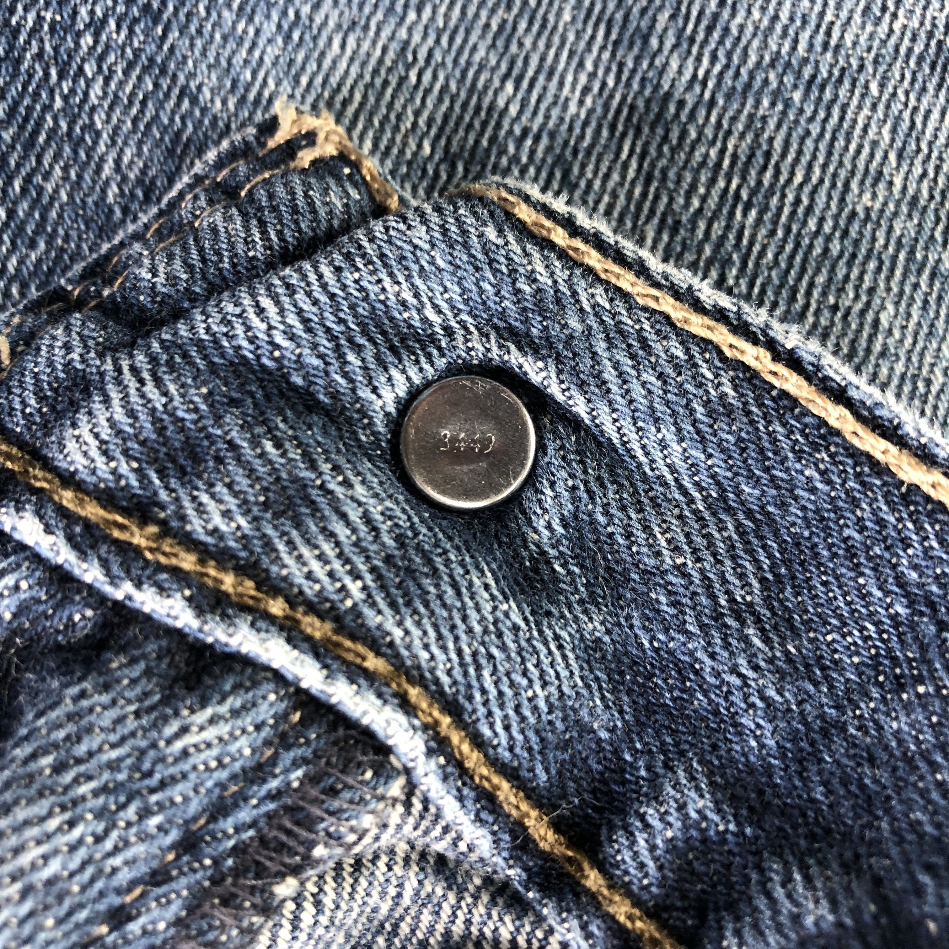 Levi's Vintage Blue Wash Levis 514 Jeans-J3506 Size US 33 - 9 Thumbnail