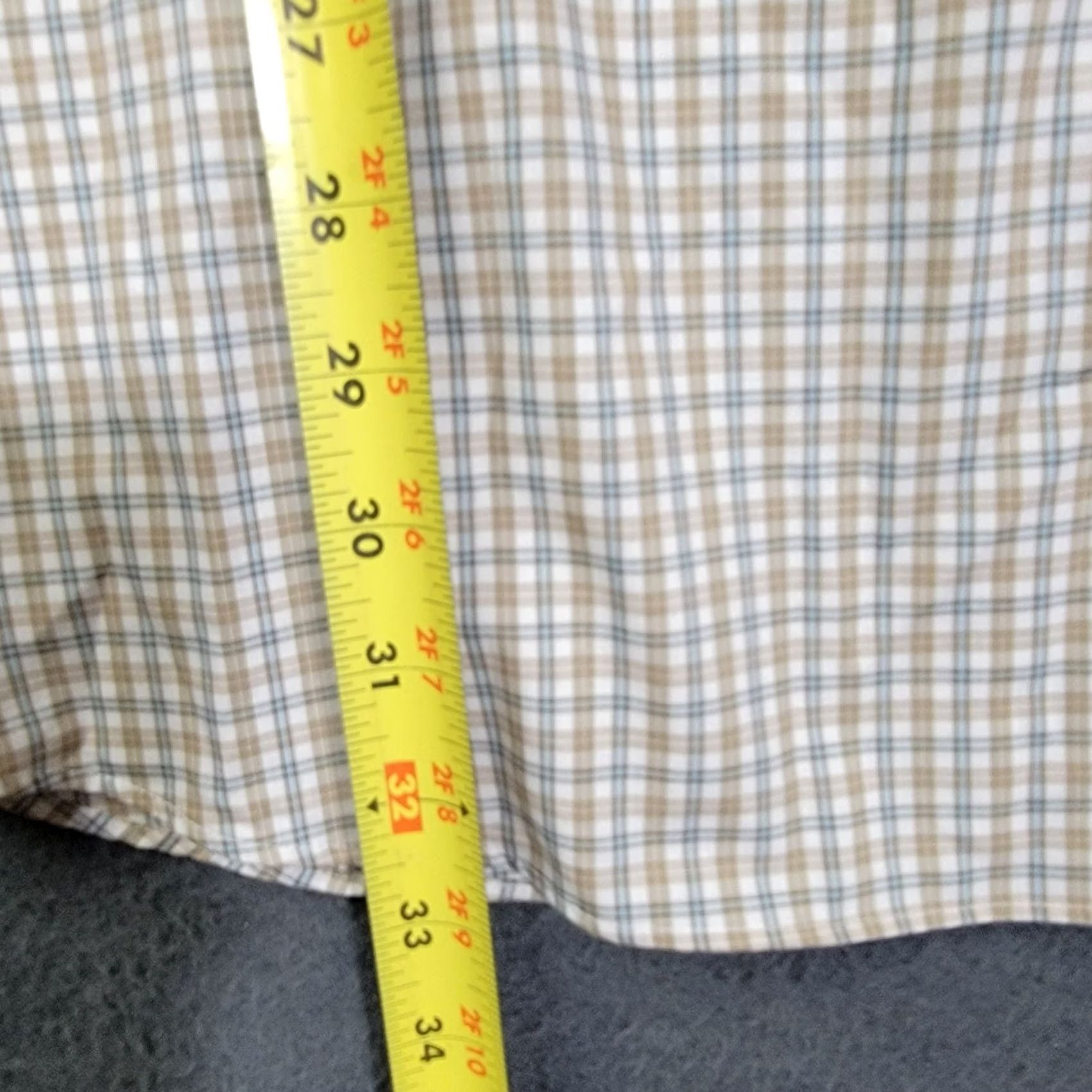 Eddie Bauer Eddie Bauer Wrinkle Free Relaxed Fit Button Down Shirt Plaid Men’s LT Shirt Mens LT Beige Cotton Button-Up Collared Long Sleeve 52 in Big & Tall Men Size US L / EU 52-54 / 3 - 5 Thumbnail
