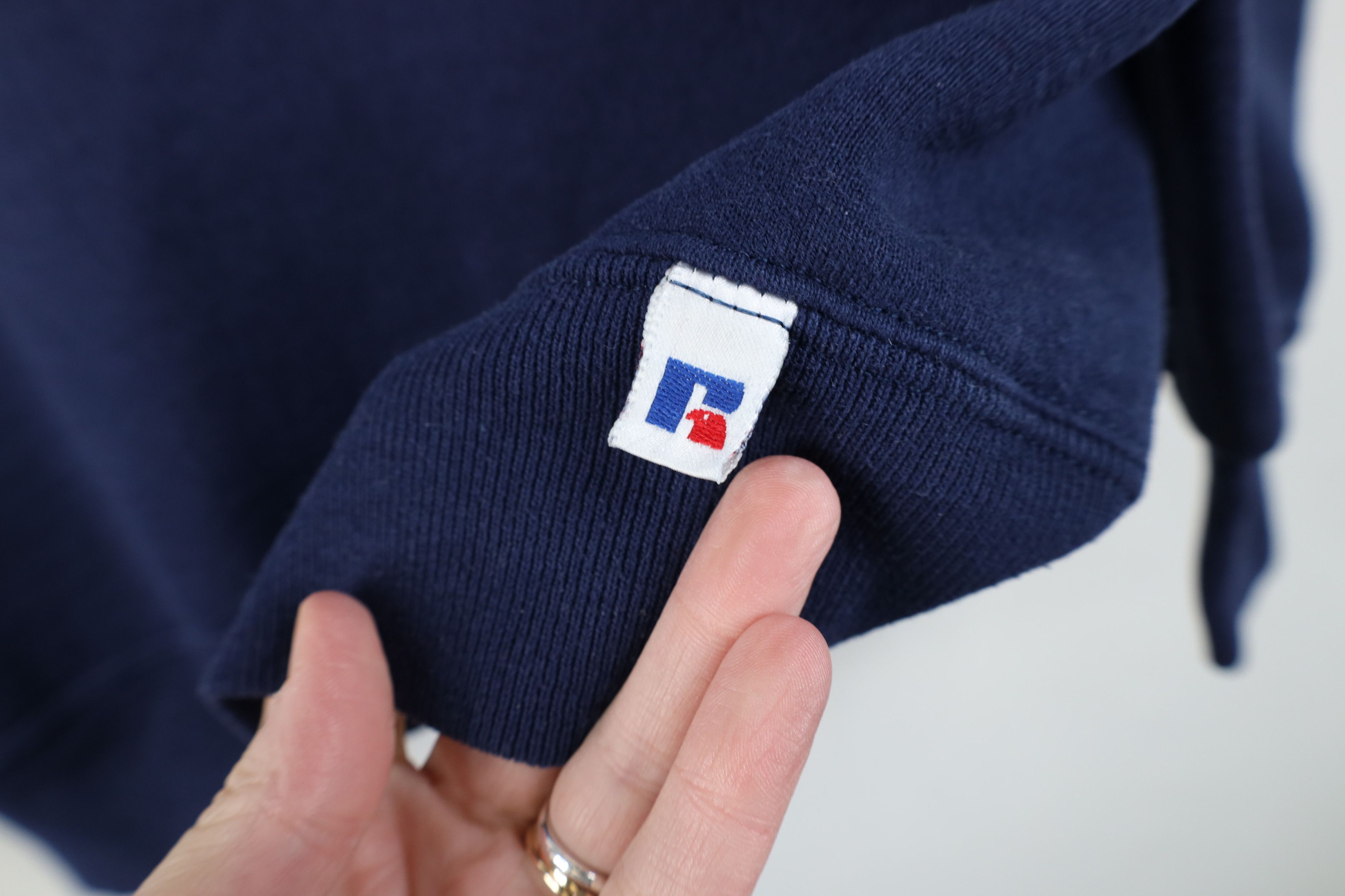 Russell Athletic Vintage 90s Russell Athletic Crewneck Sweatshirt Blue USA Size US M / EU 48-50 / 2 - 4 Thumbnail