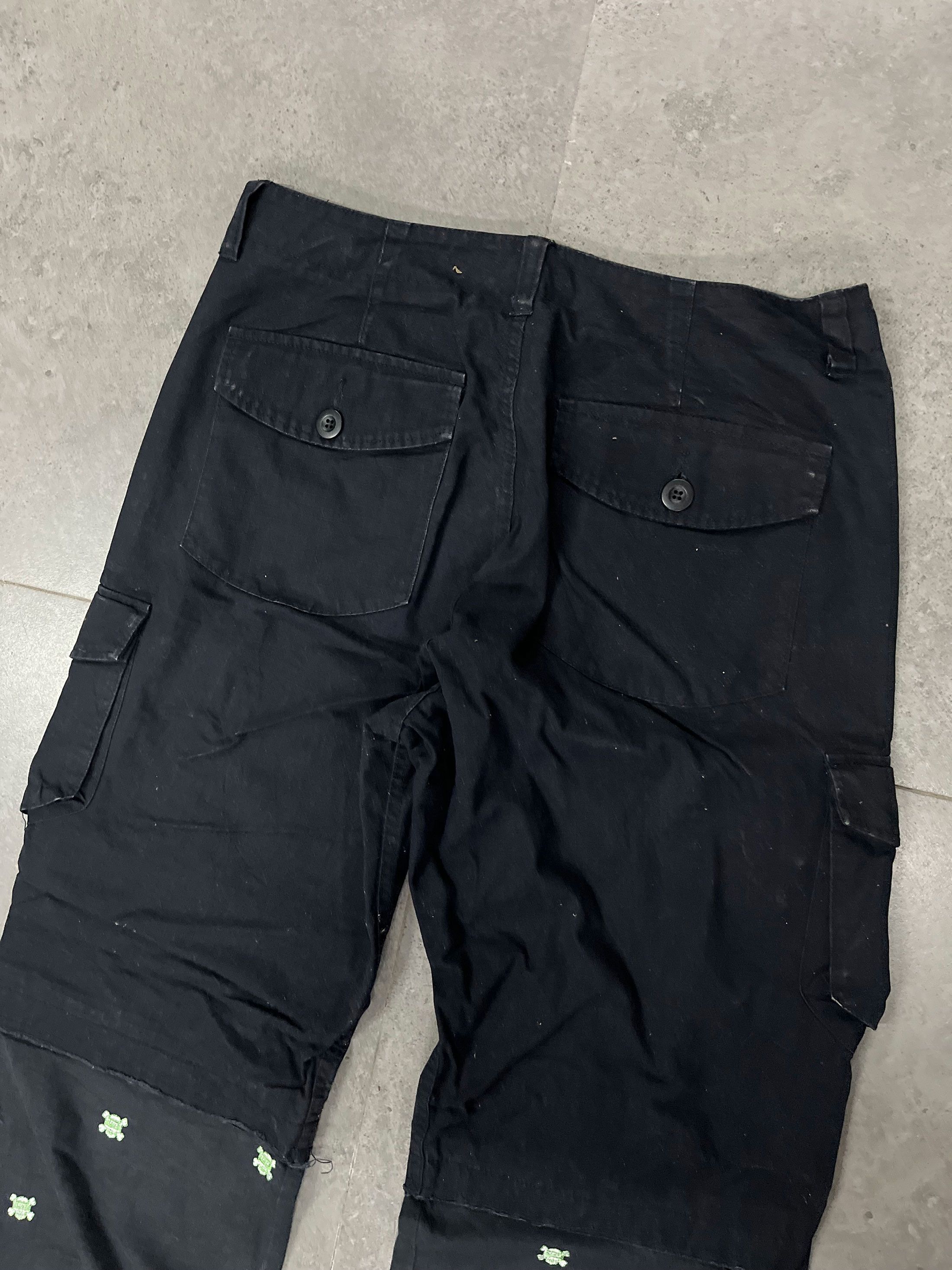 Designer × Japanese Brand Doarat Japan Cargo Side Pocket Multipocket Trousers Size US 36 / EU 52 - 5 Thumbnail