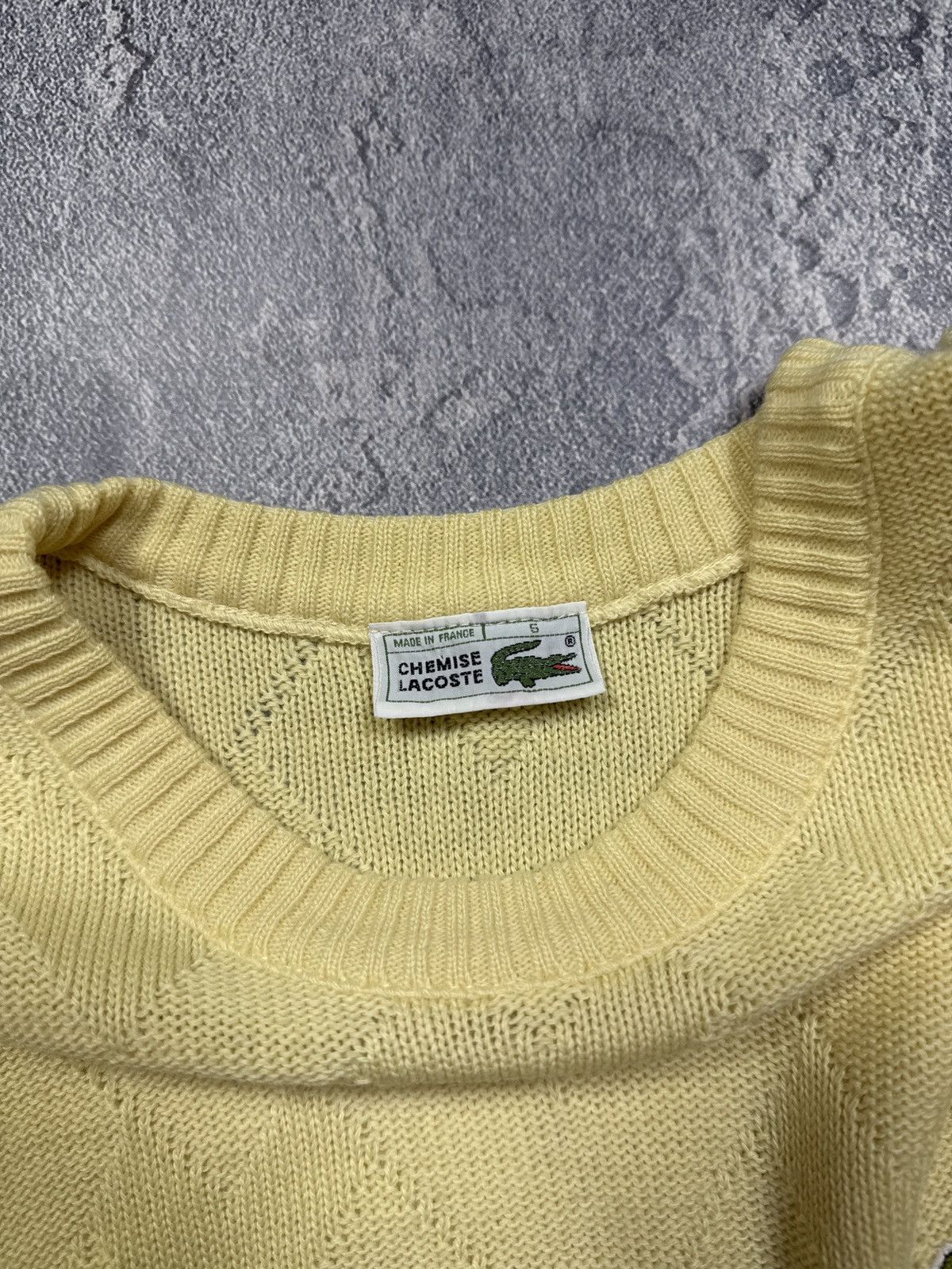 Lacoste Vintage sweater Lacoste chemise wool y2k Japan style Size US L / EU 52-54 / 3 - 6 Thumbnail