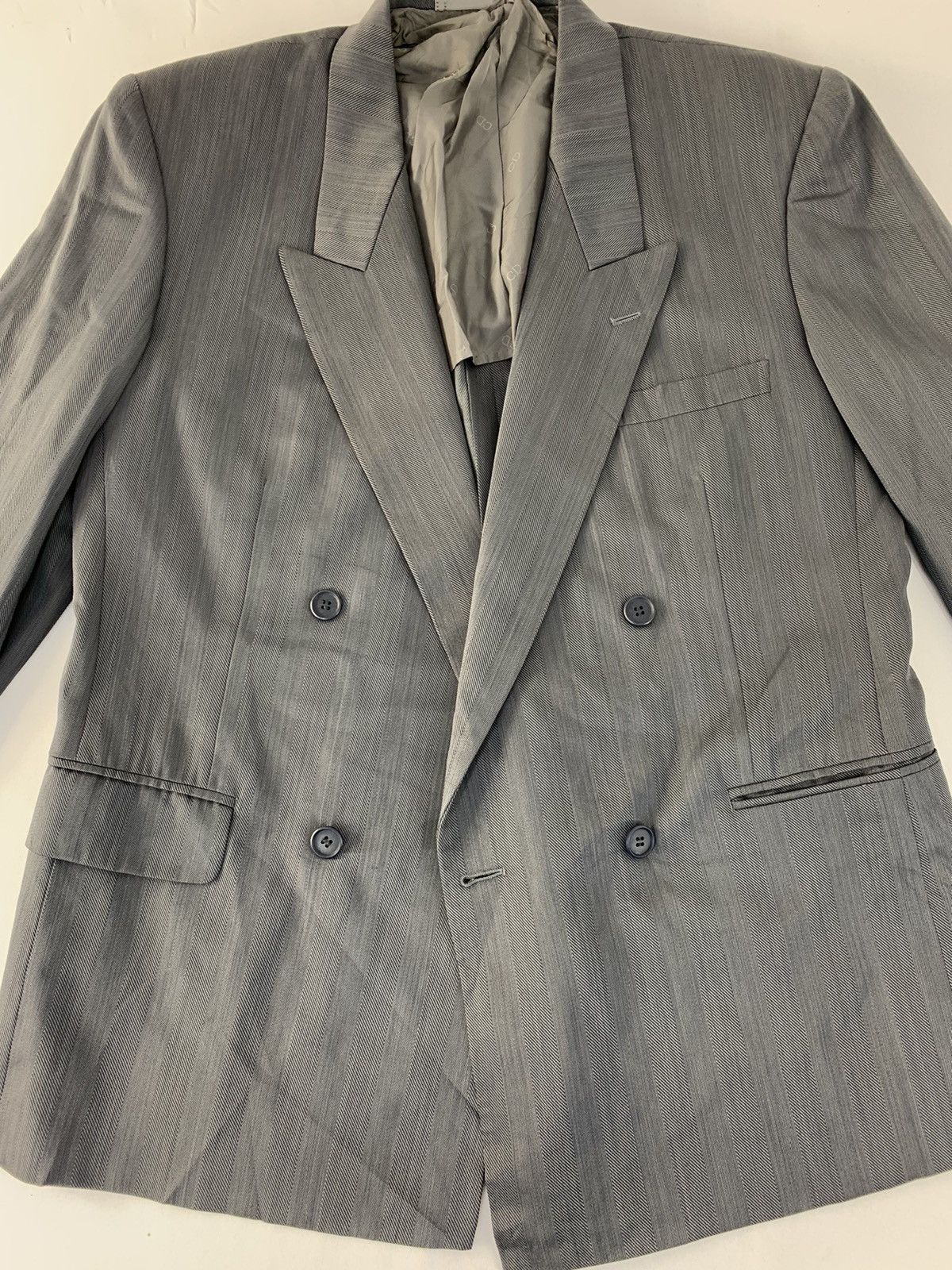 Christian Dior Monsieur Vintage Christian Dior Monsieur Double Breasted Coat Jacket Size 44L - 2 Thumbnail