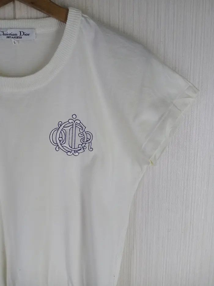 Christian Dior Monsieur Rare Vintage Christian Dior Pret-A-Porter Short Sleeve Tee Size M / US 6-8 / IT 42-44 - 8 Thumbnail