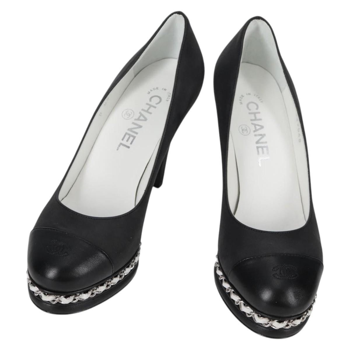 Chanel Chanel Classic Calfskin Pump High Heels Size US 6 / IT 36 - 1 Thumbnail